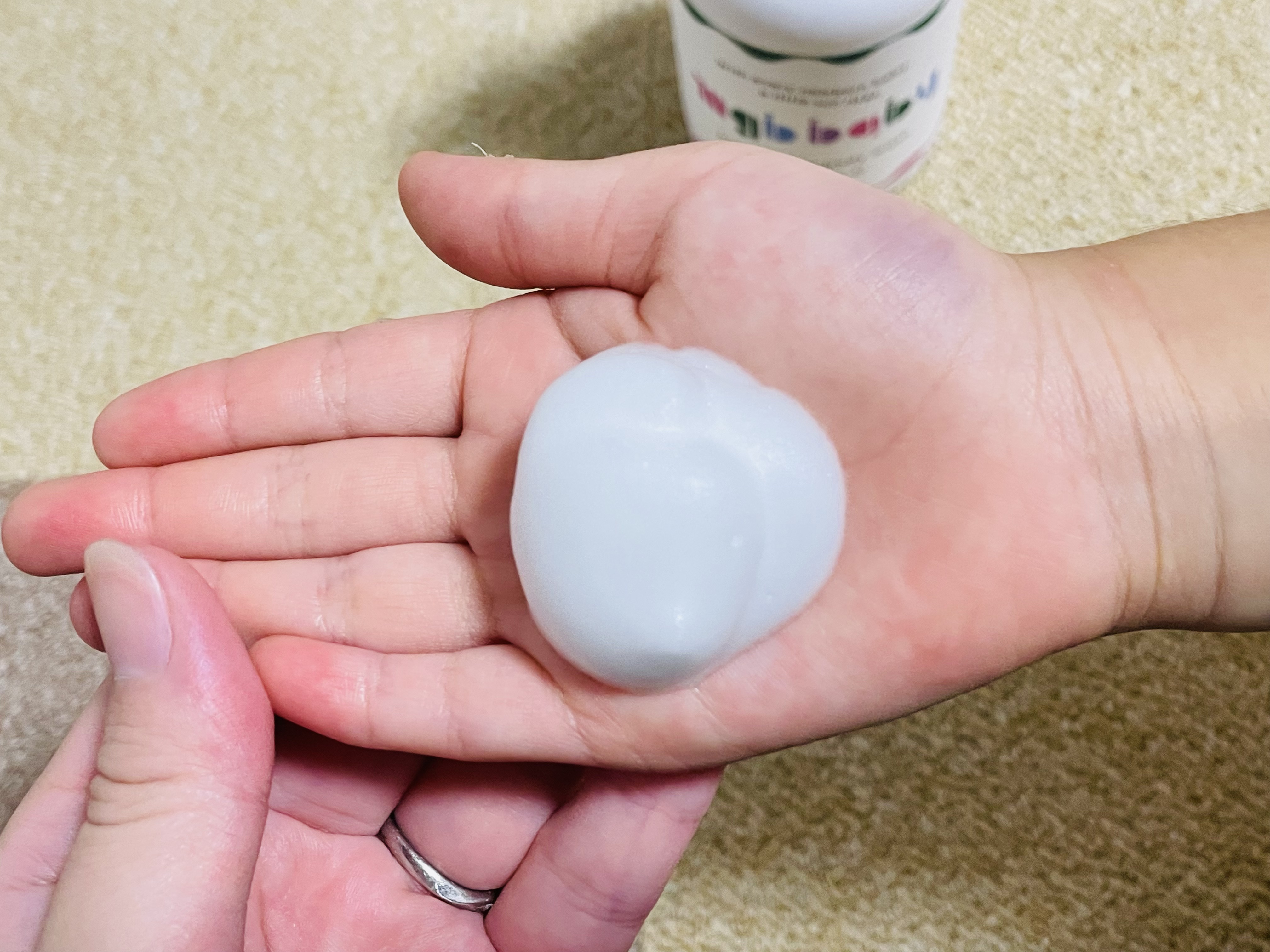 ベビーバブルボディウォッシュ/mgb baby/ボディソープを使ったクチコミ（3枚目）