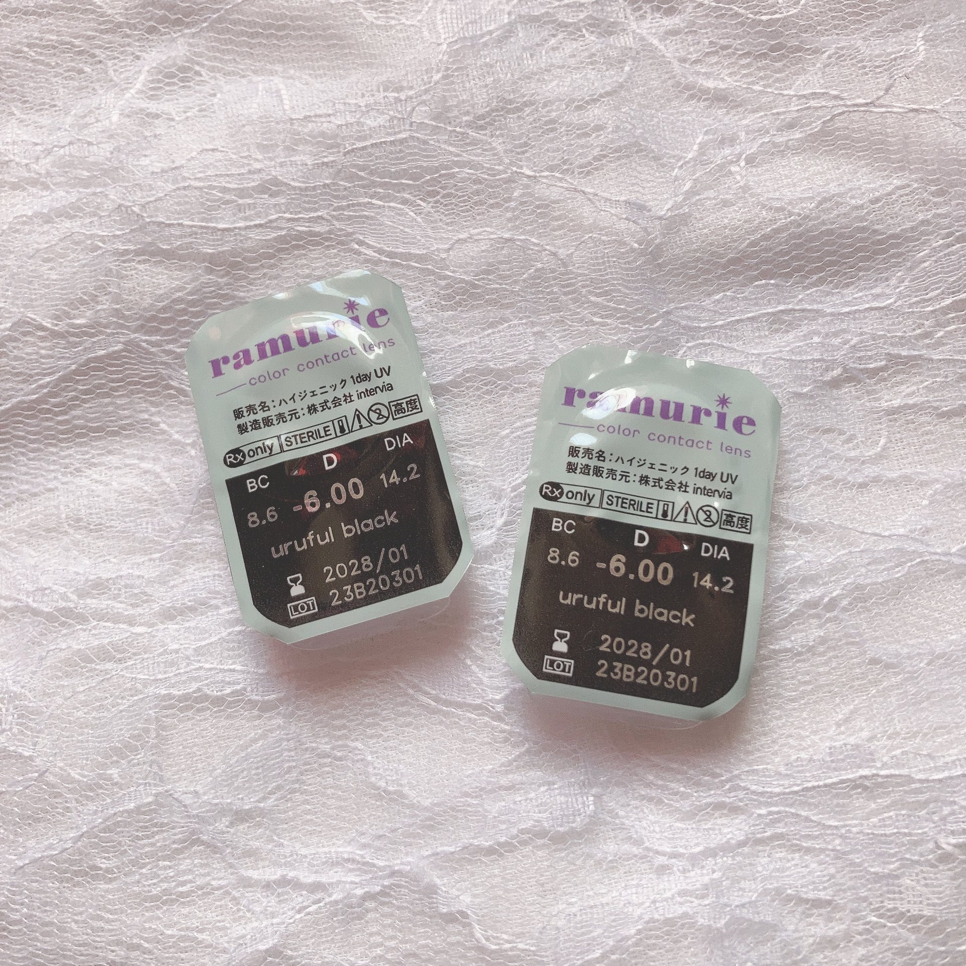 ramurie ラムリエ/ramurie/ワンデー（１DAY）カラコンを使ったクチコミ（3枚目）