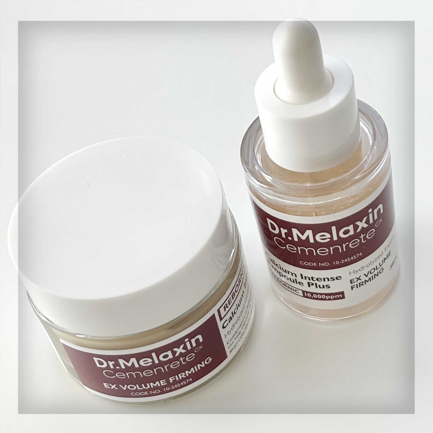 Cemenrete Calcium Intense Cream/Dr.Melaxin/フェイスクリームを使ったクチコミ（1枚目）