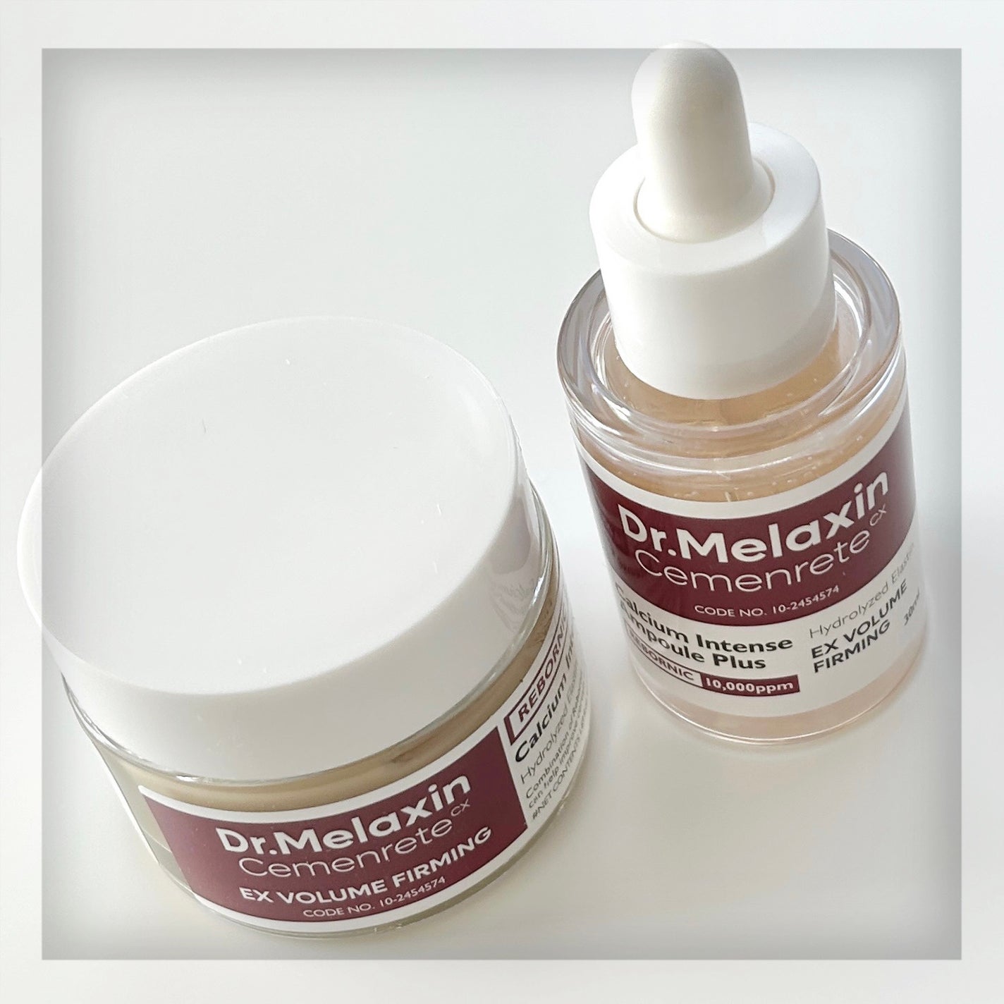 Cemenrete Calcium Intense Cream/Dr.Melaxin/フェイスクリームを使ったクチコミ(1枚目)