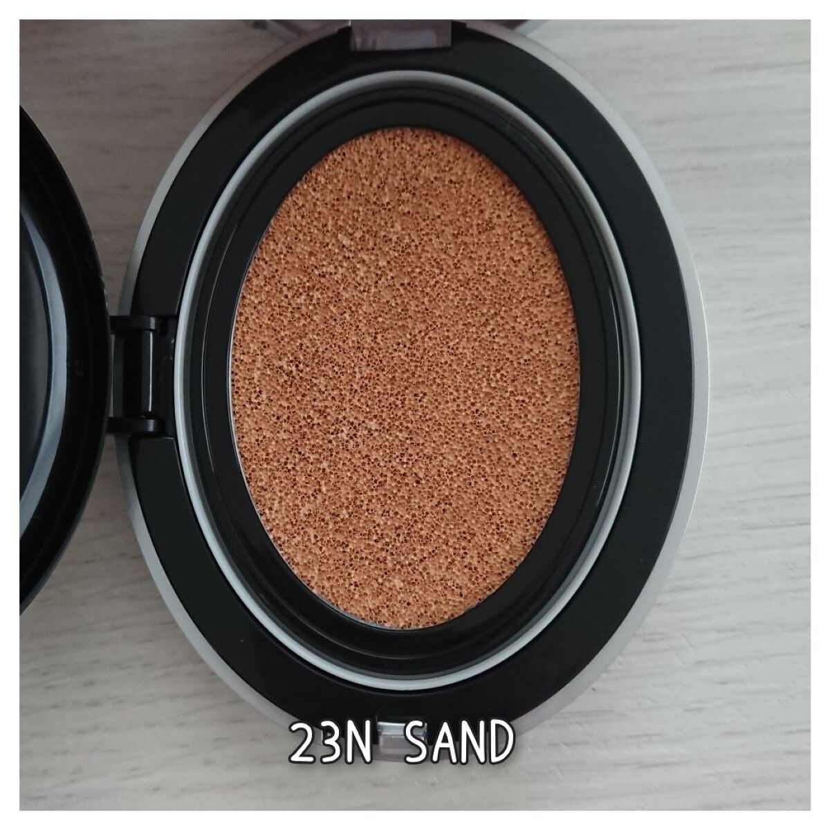 マスクフィットオーラクッション 23N サンド(SAND)/TIRTIR(ティルティル)/クッションファンデーションを使ったクチコミ（2枚目）