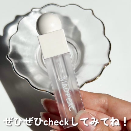 マッドピーチウォータートックスリッププランパー/MAD PEACH/リッププランパーを使ったクチコミ(6枚目)