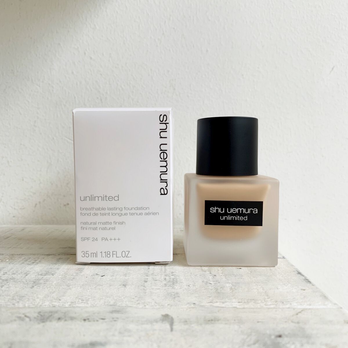 (旧)アンリミテッド ラスティング フルイド/shu uemura/リキッドファンデーションを使ったクチコミ(1枚目)