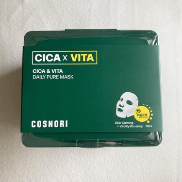 CICA＆VITAデイリーマスクパック/COSNORI/シートマスク・パックを使ったクチコミ（5枚目）