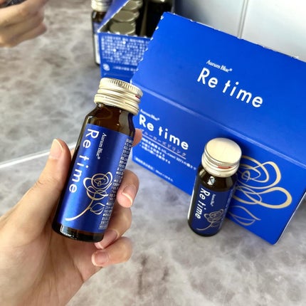Re time ブルーローズドリンク/オーラムブルー/美容ドリンクを使ったクチコミ(4枚目)