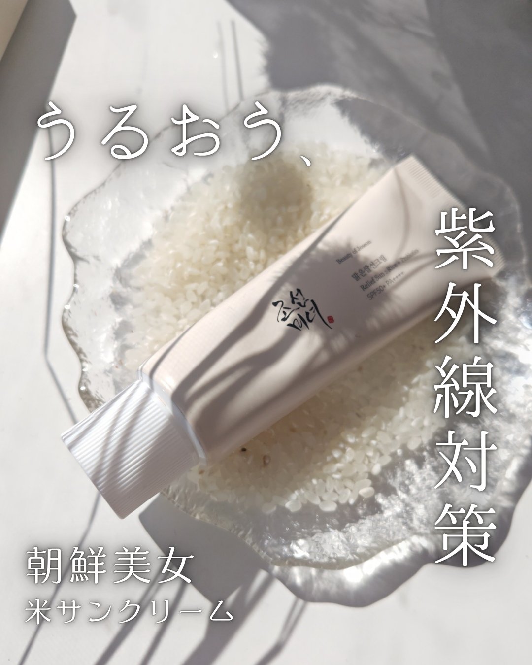 リリーフサンライス + プロバイオティクス/Beauty of Joseon/日焼け止めクリームを使ったクチコミ（1枚目）