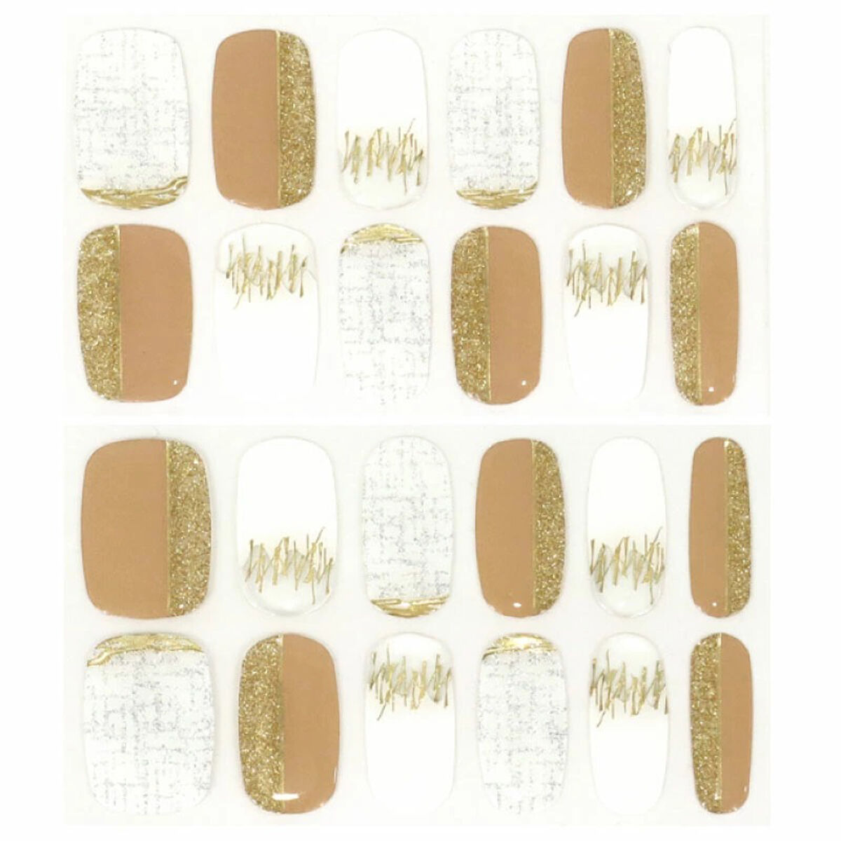 セミキュアジェルネイルシール ハンド用 10 ガブリエルリリー