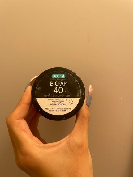 ホワイトニングパウダー ミント/Dr.Oral/歯磨き粉を使ったクチコミ(1枚目)