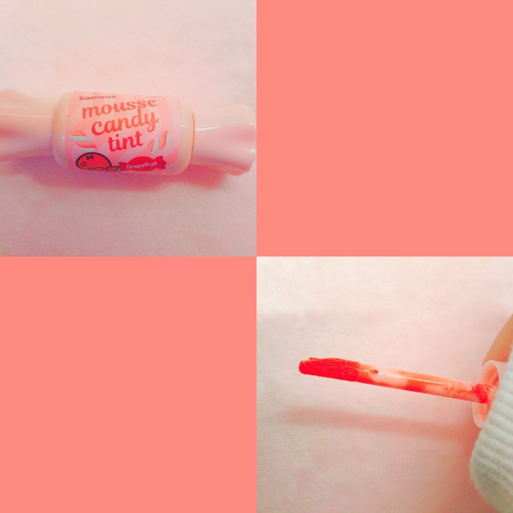 ムース キャンディー ティント/the SAEM/リップティントを使ったクチコミ（1枚目）