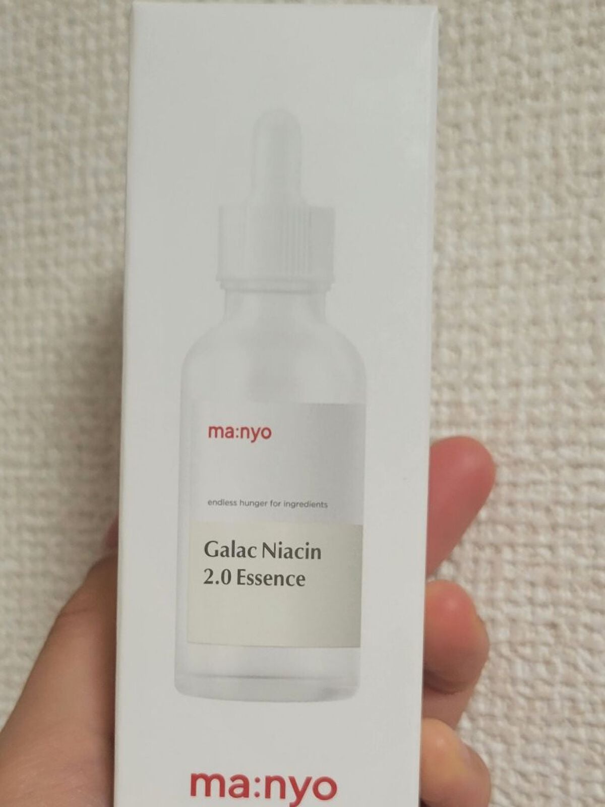 ガラクナイアシン2.0エッセンス/manyo/美容液を使ったクチコミ(1枚目)