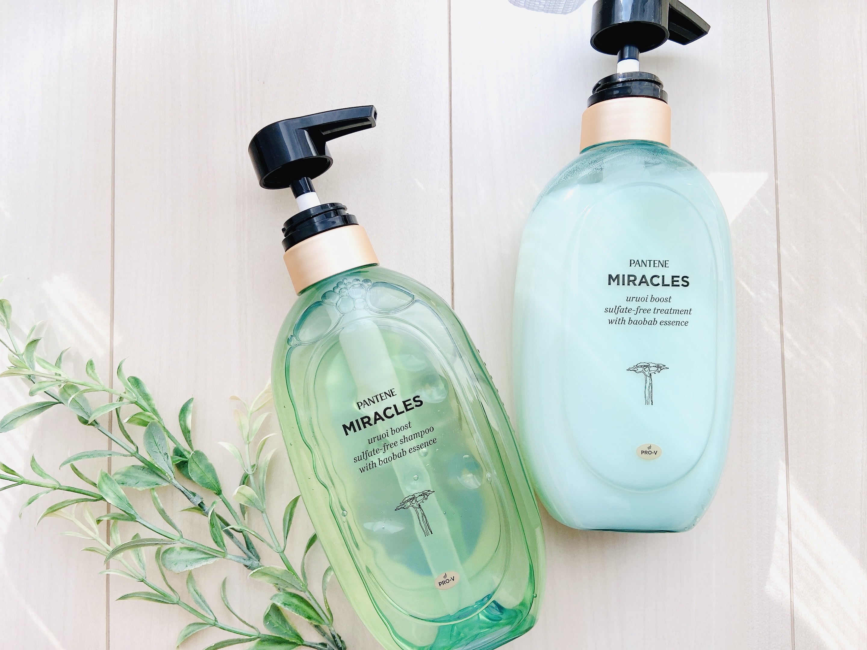 ミラクルズ うるおいブースト シャンプー/トリートメント トリートメント 440g/パンテーン/市販シャンプーを使ったクチコミ（3枚目）