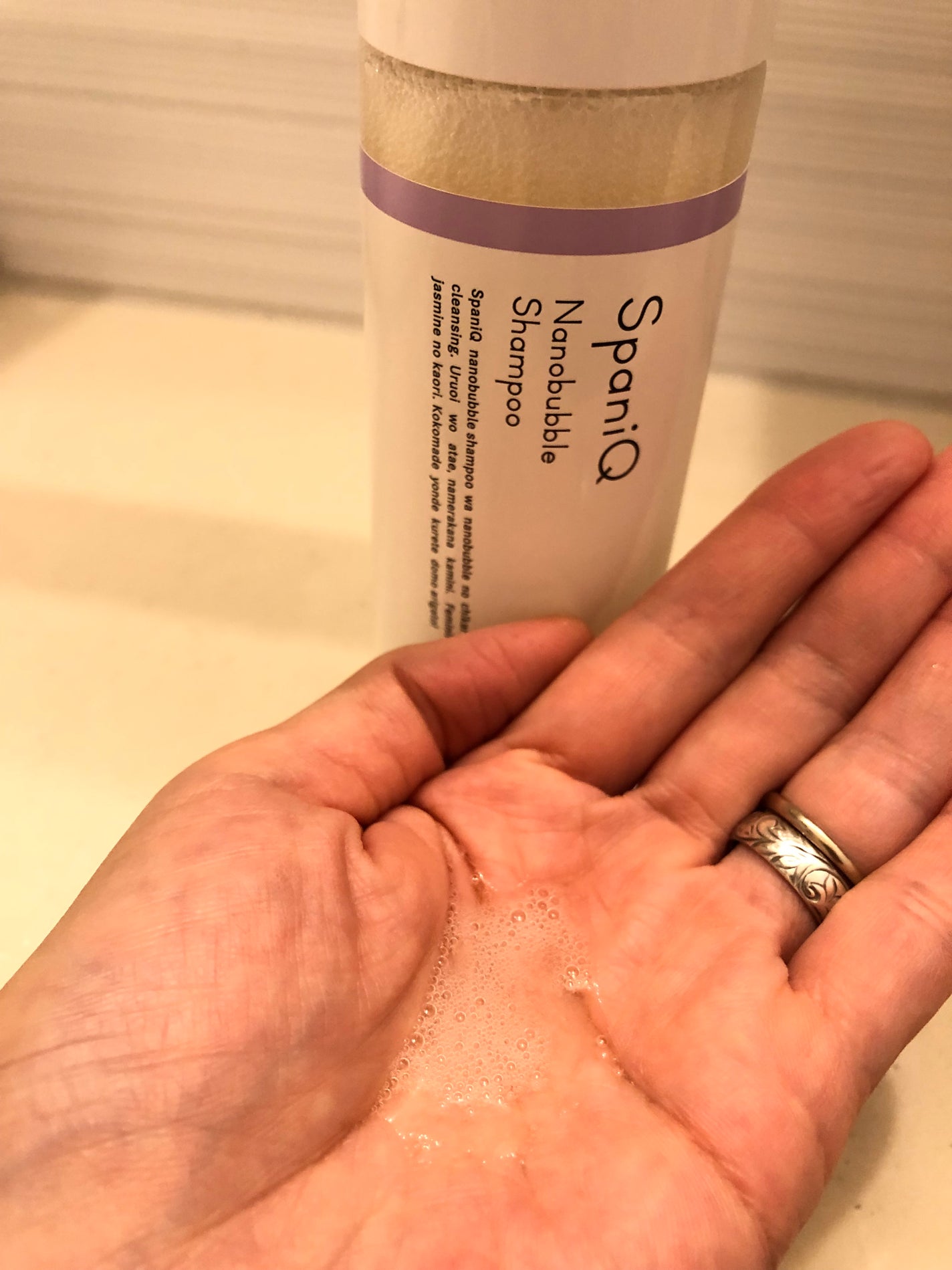 SpaniQ ナノバブルシャンプー/SpaniQ/市販シャンプーを使ったクチコミ(4枚目)