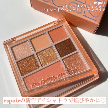 シャンデリアエディション(アイシャドウ/リップグロス)/espoir/メイクアップキットを使ったクチコミ(2枚目)