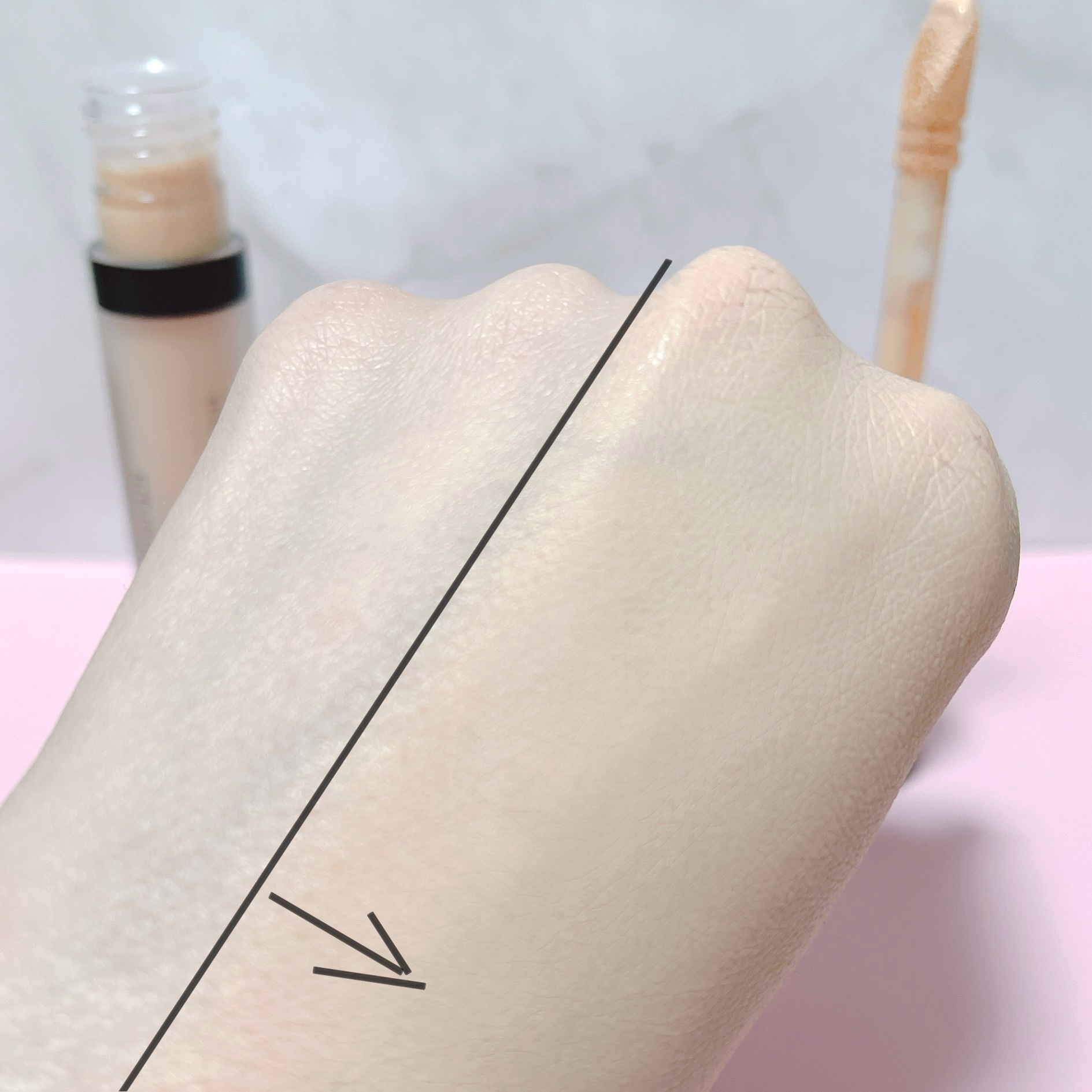 ベアプロ 16HR オールオーバー コンシーラー SPF25（PA+++）/bareMinerals/リキッドコンシーラーを使ったクチコミ（3枚目）