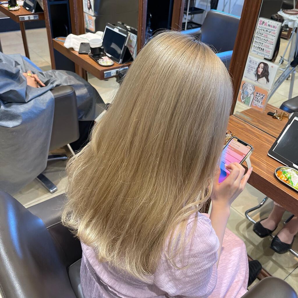 エルジューダブリーチケアセラム/ミルボン/ヘアオイルを使ったクチコミ（2枚目）