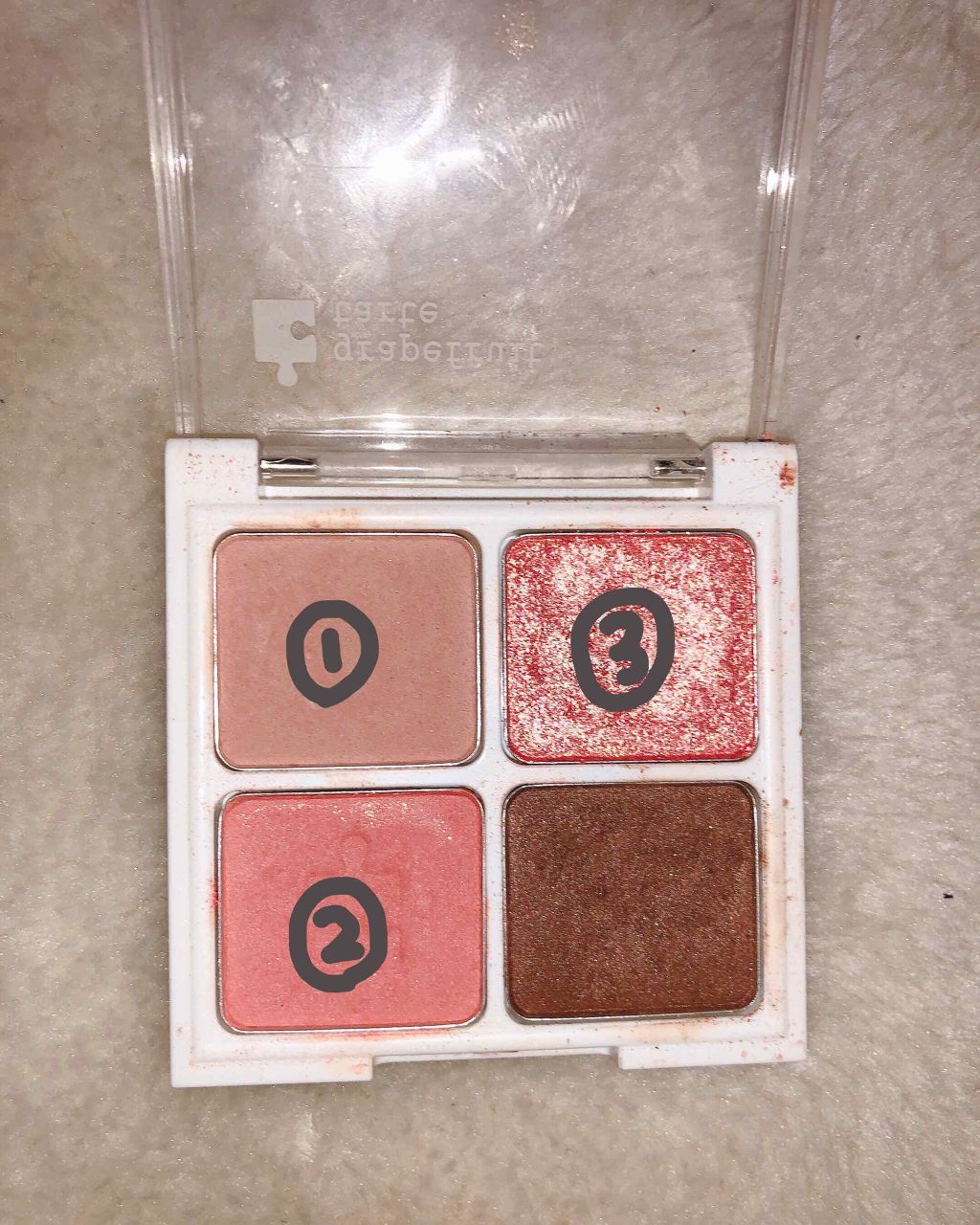 3CE アイスイッチ/3CE/グリッターを使ったクチコミ（3枚目）