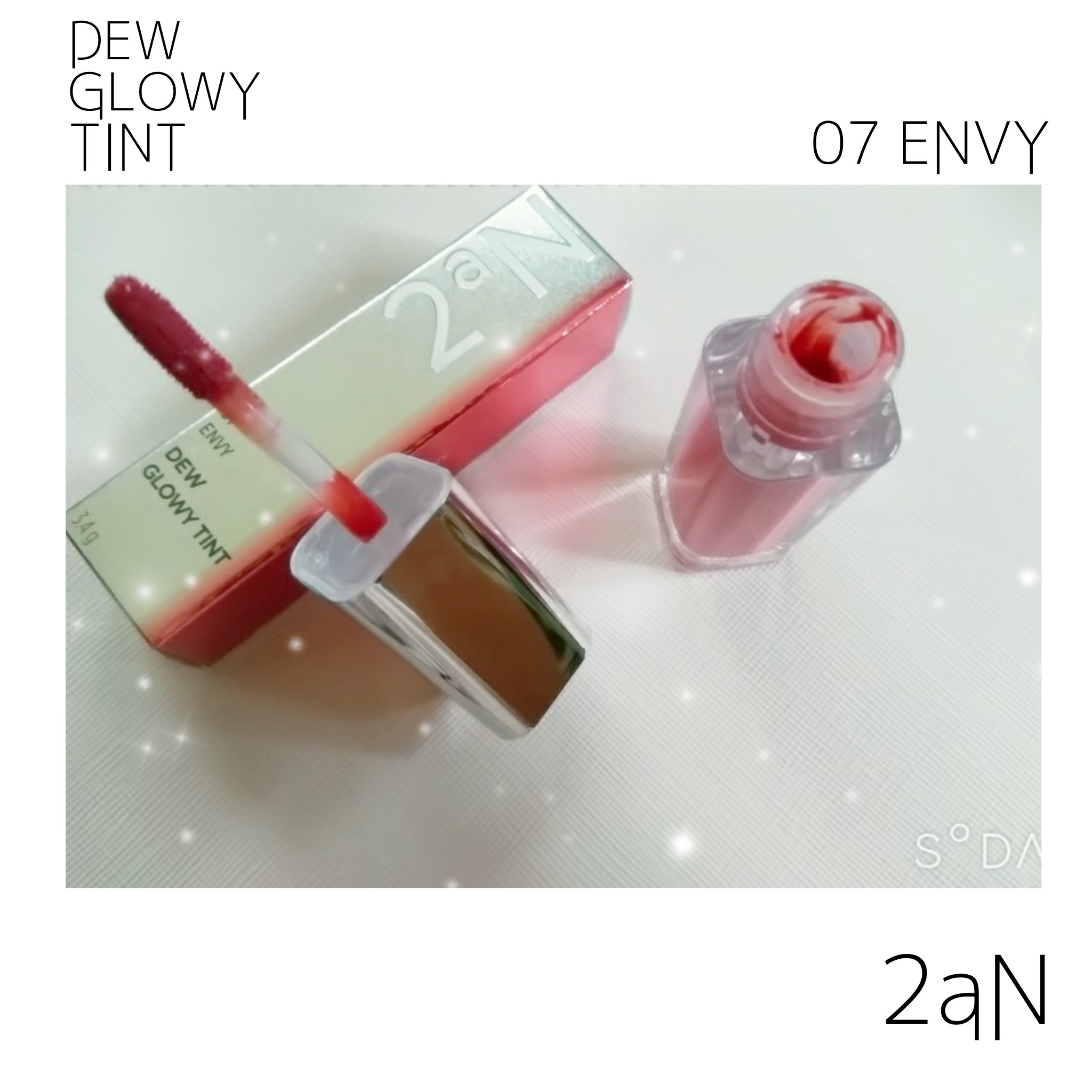 デューグローイーティント/2aN/リップティントを使ったクチコミ（2枚目）