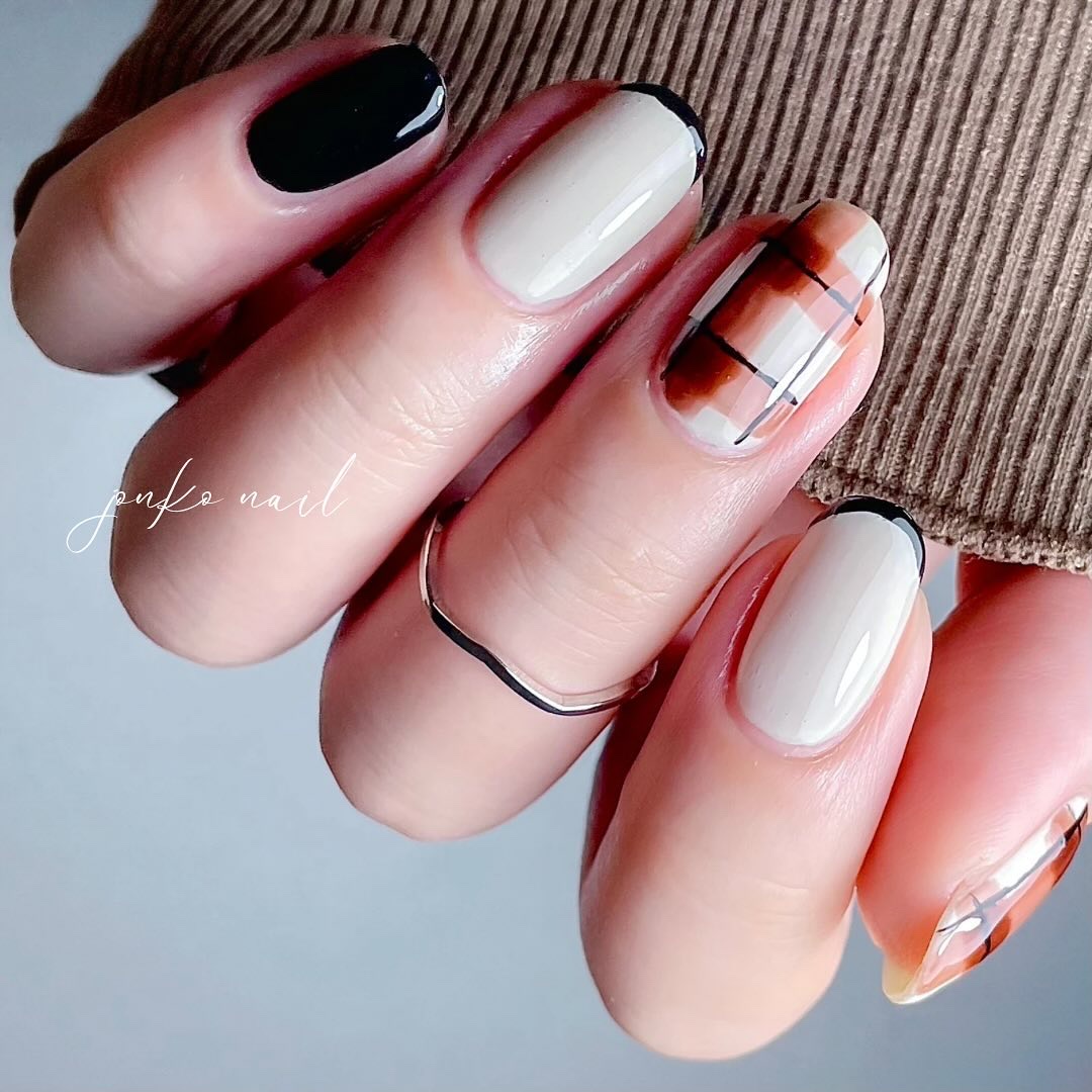 シャインオンミーネイルカラー SE18.カフェナポリ/Dear.A/マニキュアを使ったクチコミ（2枚目）