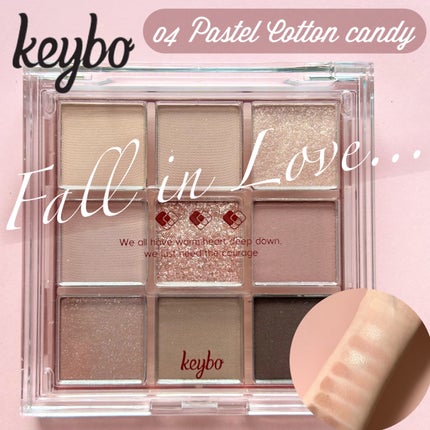 KEYBO FALL IN LOVE SHADOW PALETTE/keybo/アイシャドウパレットを使ったクチコミ(1枚目)