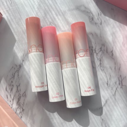 グラスティングメルティングバーム/rom&nd/リップバームを使ったクチコミ(2枚目)