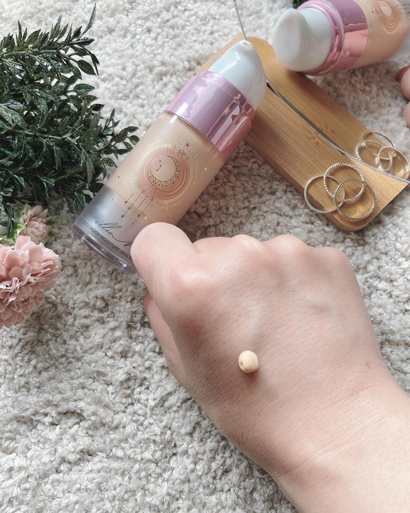 コラーゲンモイスチャースキンベース/illuN/化粧下地を使ったクチコミ（3枚目）