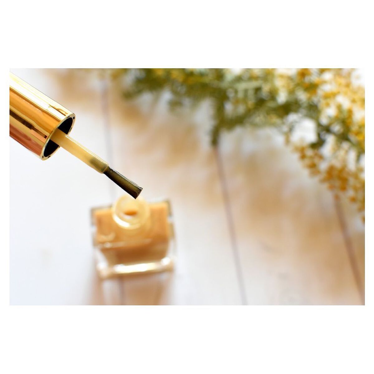 エクセル ネイルポリッシュ N NL42 幸福なひととき(サニーイエロー)/excel/マニキュアを使ったクチコミ（2枚目）