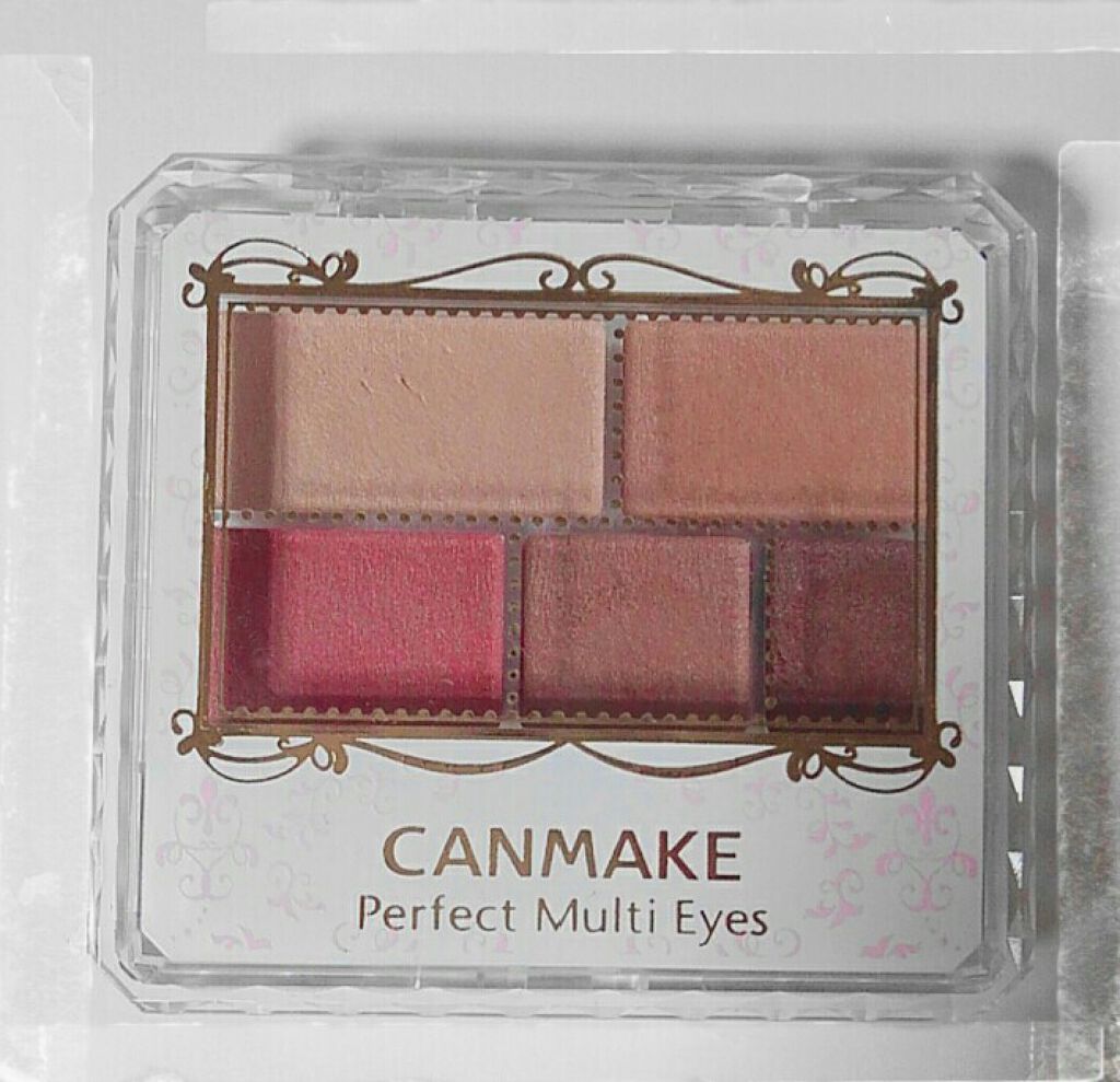 パーフェクトマルチアイズ/キャンメイク/アイシャドウパレットを使ったクチコミ（1枚目）