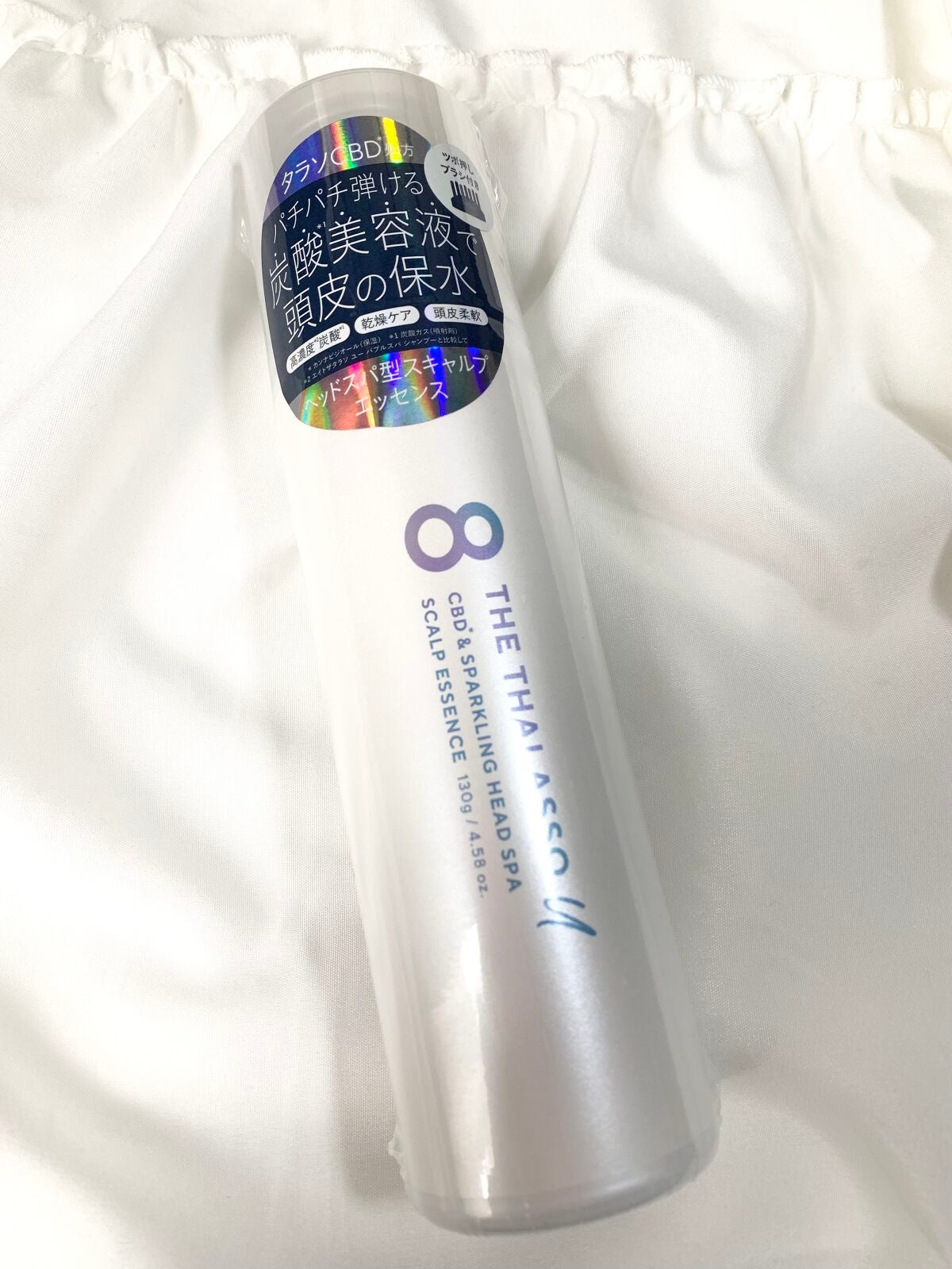エイトザタラソ ユー CBD&スパークリング ヘッドスパ スキャルプエッセンス/エイトザタラソ/頭皮ローションを使ったクチコミ(2枚目)