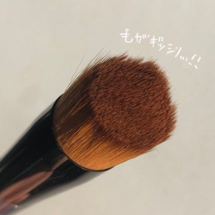 ファンデーション ブラシ 131 (専用ケース付き)/SHISEIDO/メイクブラシを使ったクチコミ(3枚目)