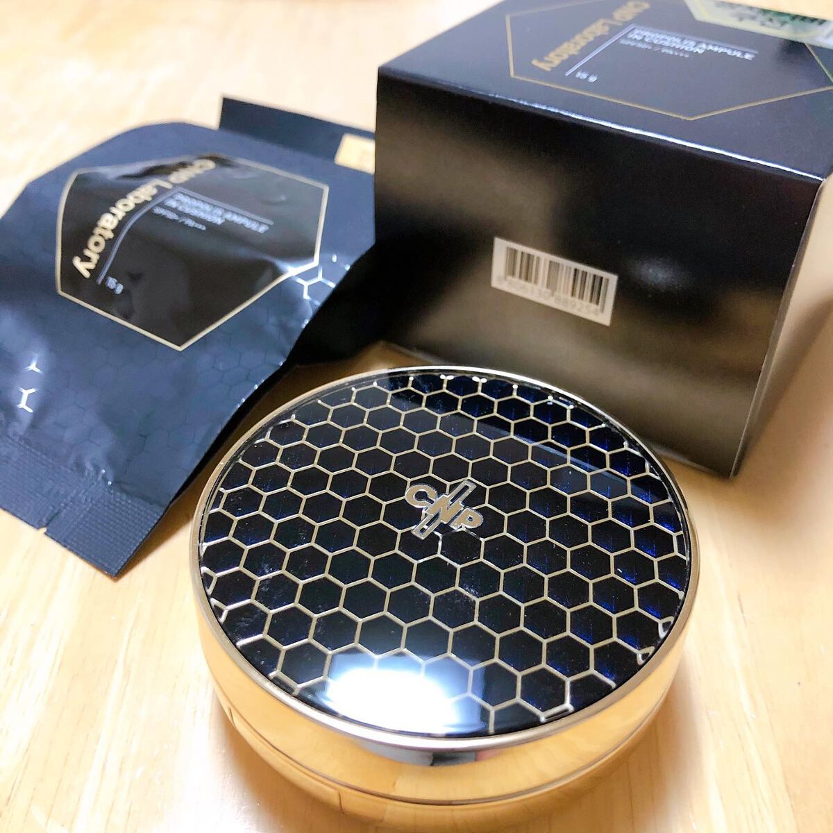 プロポリスアンプルインクッション/CNP Laboratory/クッションファンデーションを使ったクチコミ(4枚目)