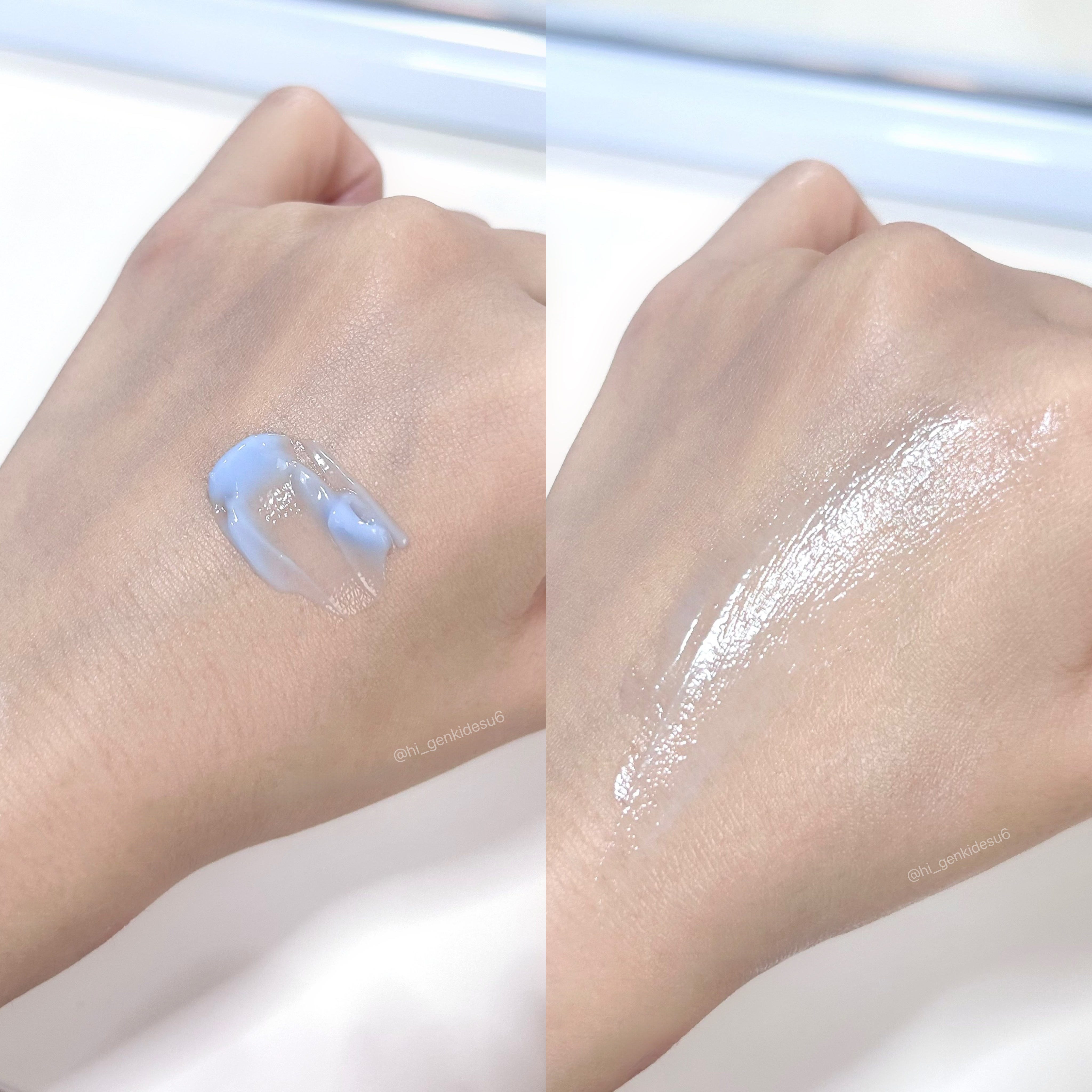 ミッドナイトブルーカーミングクリーム/Klairs/フェイスクリームを使ったクチコミ（2枚目）