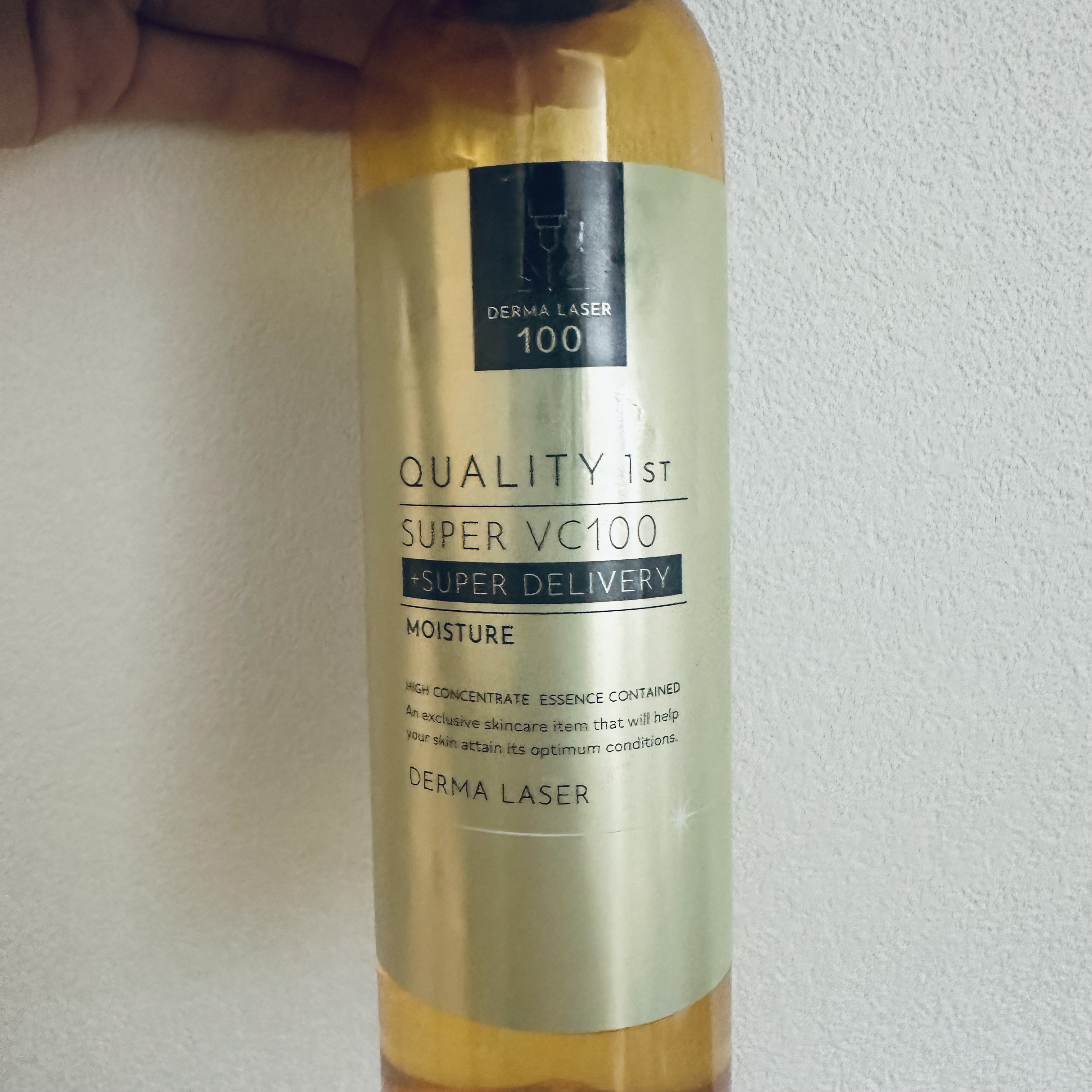 ダーマレーザー スーパーVC100ローション（しっとり）/クオリティファースト/化粧水を使ったクチコミ（1枚目）