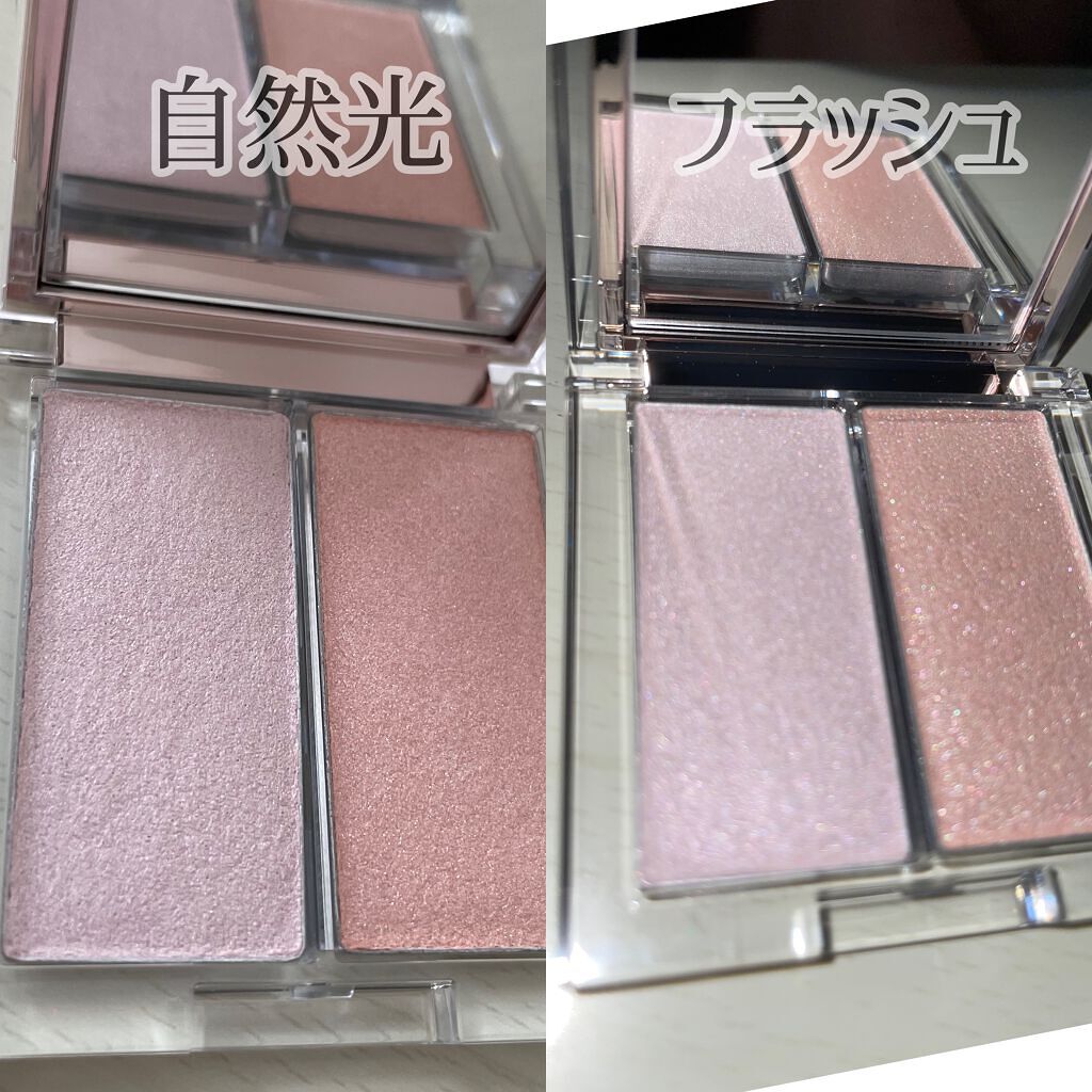 プリズムハイライターデュオ/CLIO/パウダーハイライトを使ったクチコミ(2枚目)