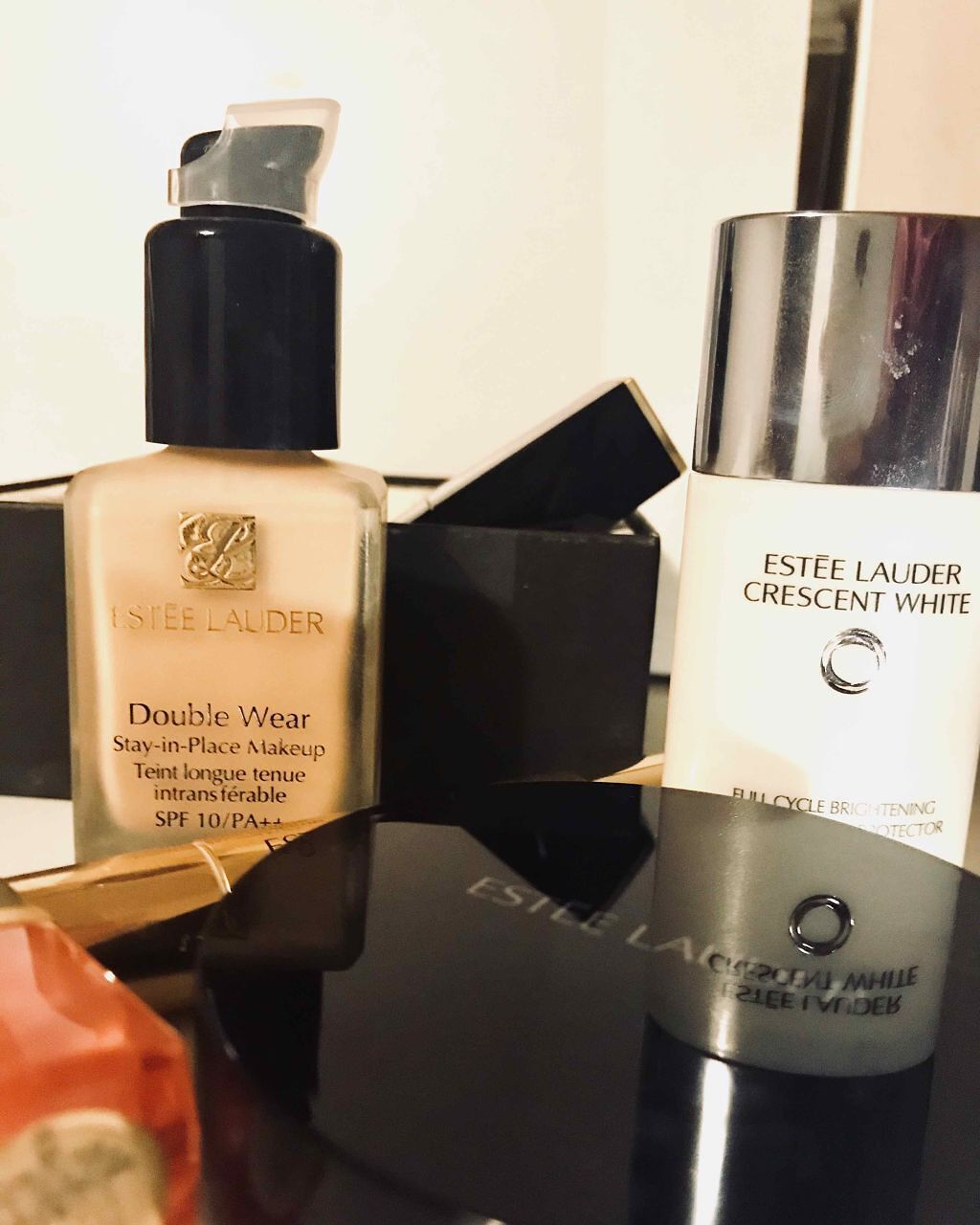 エスティローダー クレッセント ホワイト UV ベース 試してみたクレッセント ホワイト UV プロテクター ESTEE LAUDERの