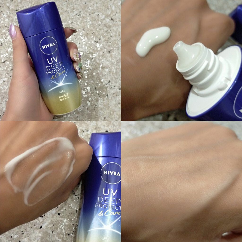 ニベアUV ディープ プロテクト&ケア ジェル/ニベア/日焼け止めジェルを使ったクチコミ(1枚目)
