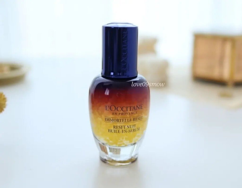 イモーテル オーバーナイトリセットセラム/L'OCCITANE/美容液を使ったクチコミ（2枚目）