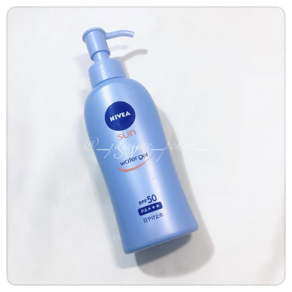 ニベアサン ウォータージェル SPF50/ニベア/日焼け止め・UVケアを使ったクチコミ（1枚目）