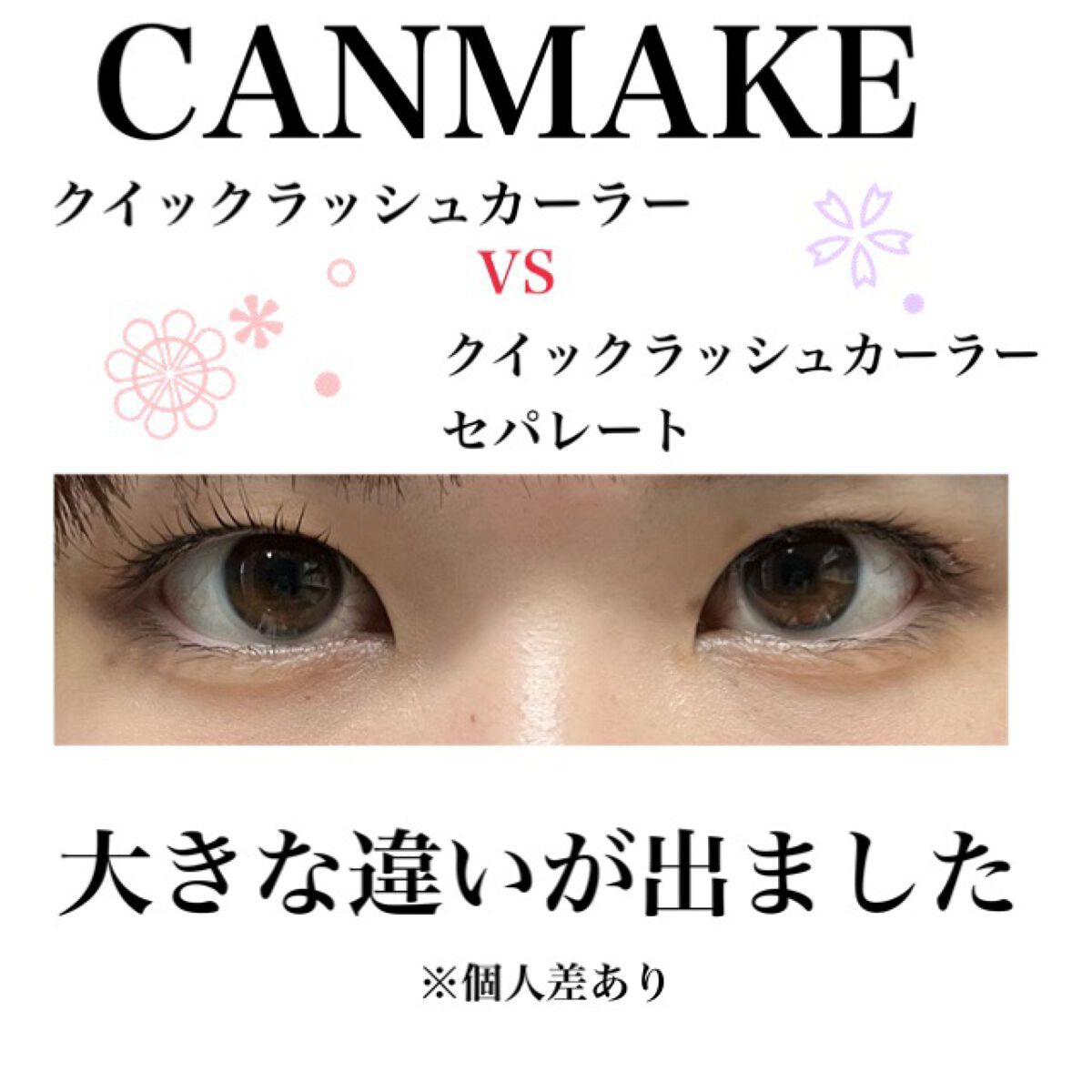 クイックラッシュカーラー/キャンメイク/マスカラ下地を使ったクチコミ（1枚目）