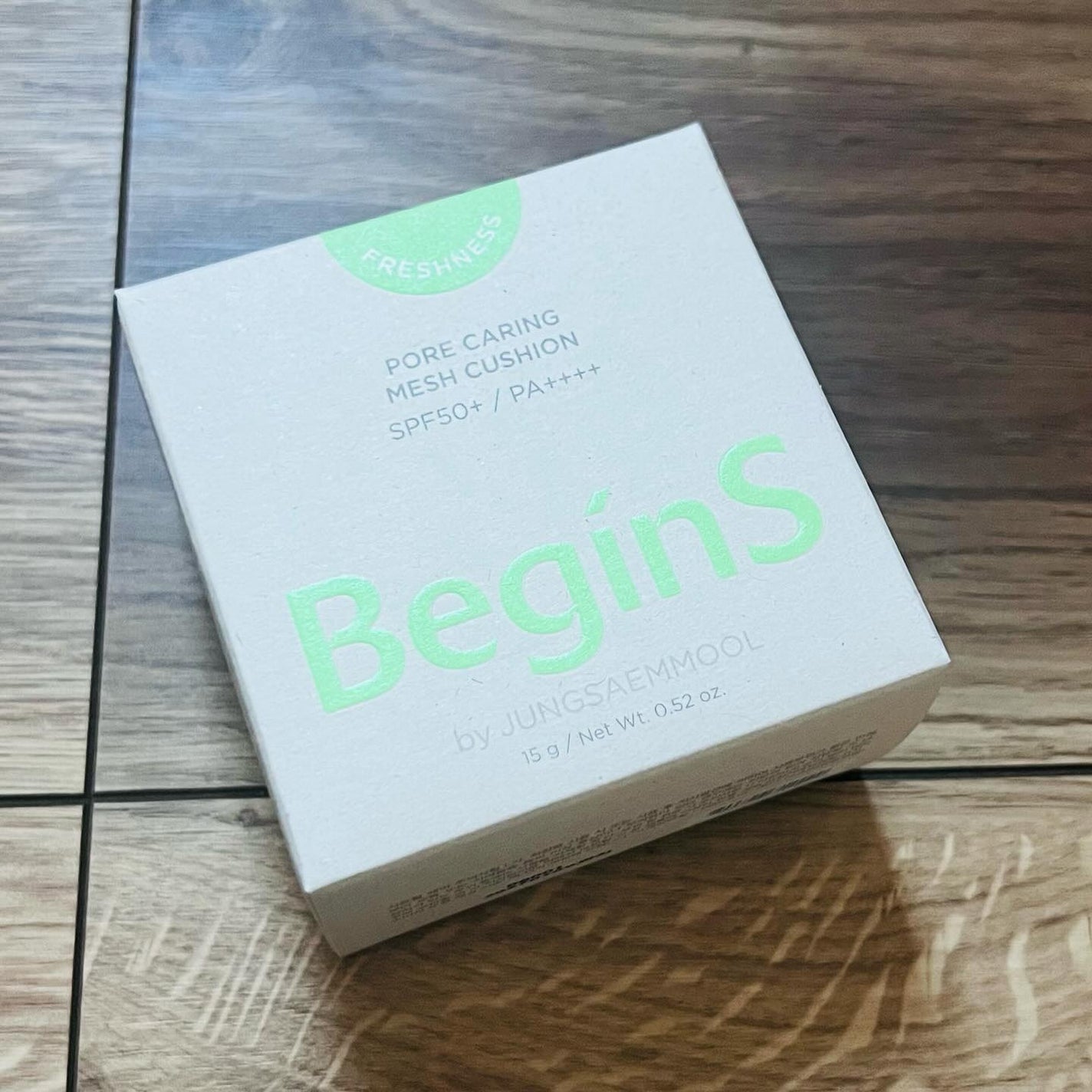 Pore Caring Mesh Cushion/BeginS by JUNGSAEMMOOL/クッションファンデーションを使ったクチコミ(6枚目)