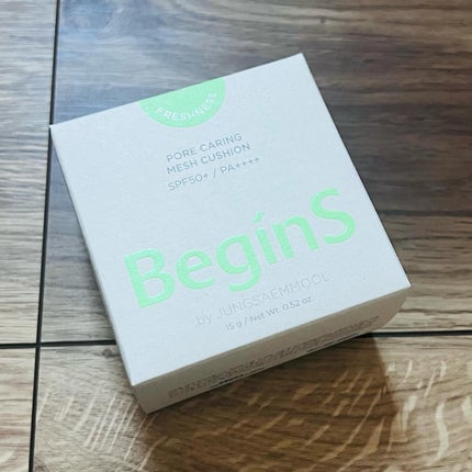 Pore Caring Mesh Cushion/BeginS by JUNGSAEMMOOL/クッションファンデーションを使ったクチコミ(6枚目)