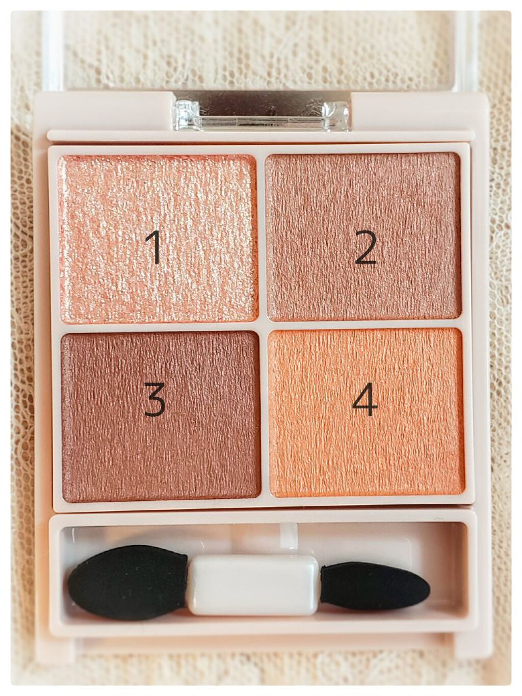 シルキースフレアイズ(マットタイプ)/キャンメイク/アイシャドウパレットを使ったクチコミ(3枚目)