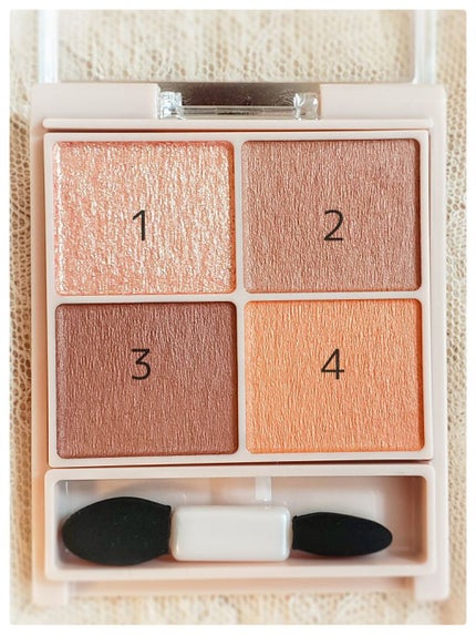 シルキースフレアイズ(マットタイプ)/キャンメイク/アイシャドウパレットを使ったクチコミ(3枚目)