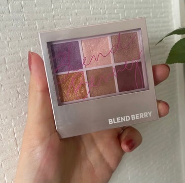 オーラクリエイション 004 プラム＆メタリックウォーム/BLEND BERRY/アイシャドウパレットを使ったクチコミ（1枚目）