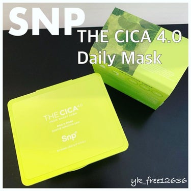 SNP THE CICA 4.0 デイリーマスクのクチコミ「❤︎

SNP
THE CICA4.0

環境にやさしいバイオスマート農業で栽培されたツボクサ.....」（1枚目）