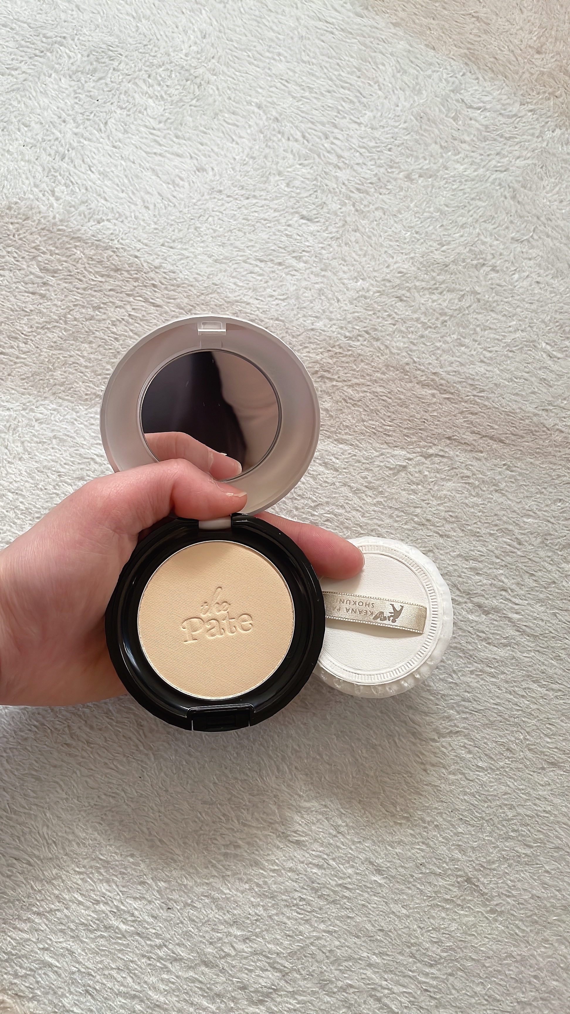 毛穴パテ職人 フィニッシュキープパウダー 毛穴パテ職人 フィニッシュキープパウダー/毛穴パテ職人/プレストパウダーを使ったクチコミ（1枚目）