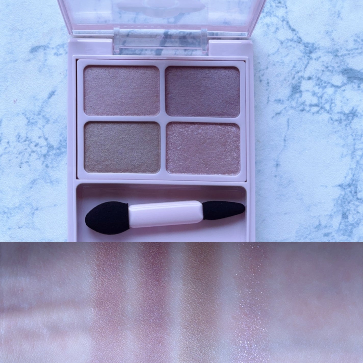 デイジードール アイカラー パレット/DAISY DOLL by MARY QUANT/アイシャドウパレットを使ったクチコミ(4枚目)