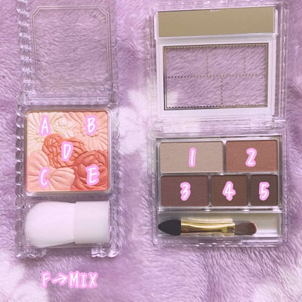 パーフェクトマルチアイズ/キャンメイク/アイシャドウパレットを使ったクチコミ(2枚目)