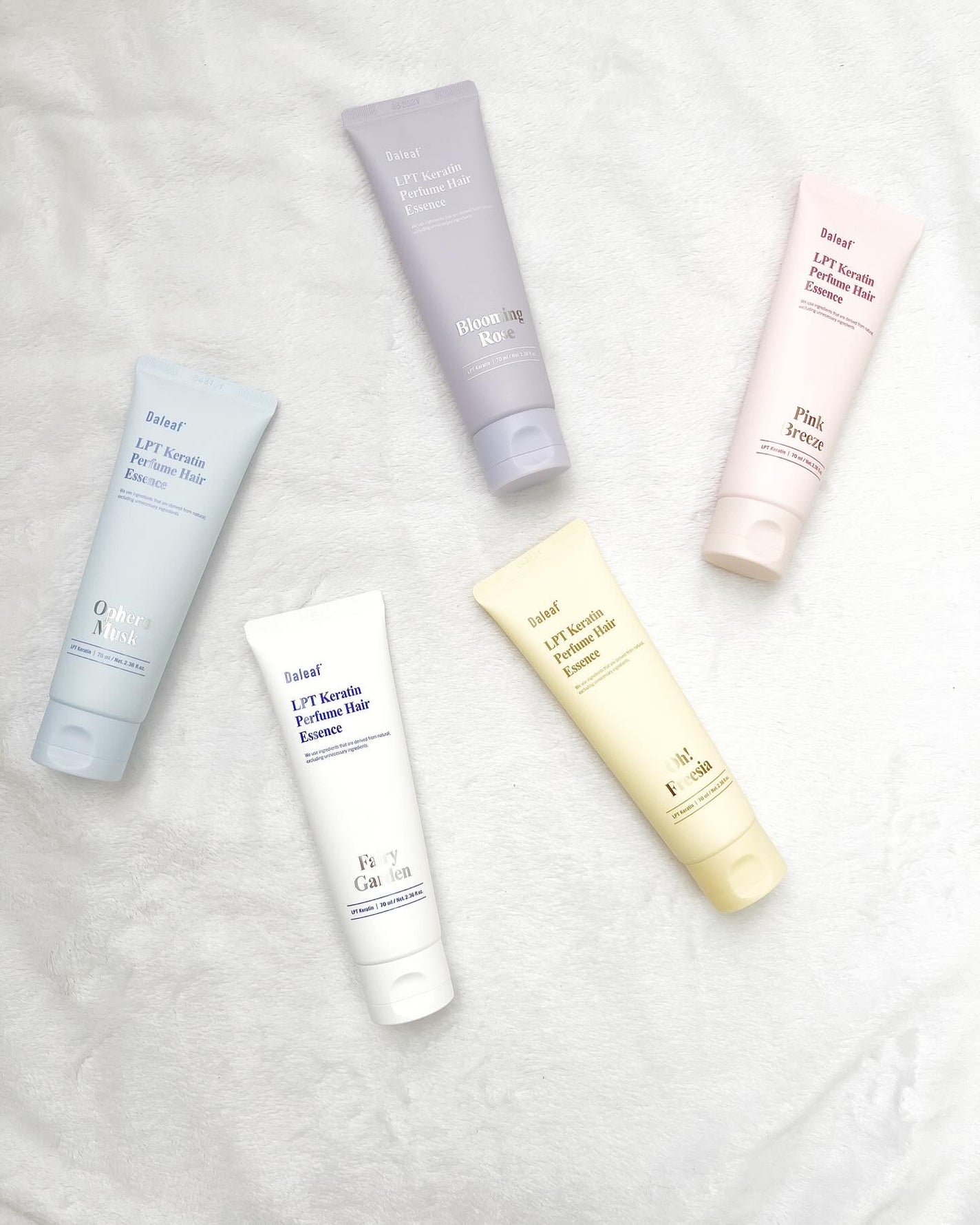 LPT Keratin パフュームヘアエッセンス Blooming Rose/Daleaf/ヘアミルクを使ったクチコミ(4枚目)