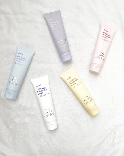 LPT Keratin パフュームヘアエッセンス Blooming Rose/Daleaf/ヘアミルクを使ったクチコミ(4枚目)