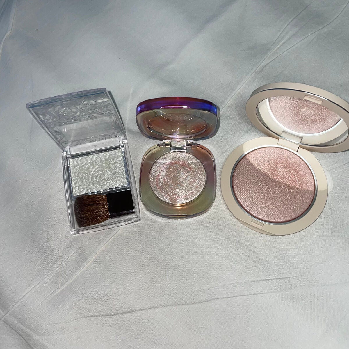 パールグロウハイライト/CEZANNE/パウダーハイライトを使ったクチコミ(2枚目)